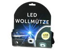 LED-Wollmütze grau USB 3 Funktionen, 150lm, IP44, Universalgrösse - Lampen, Leuchten