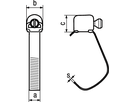 MIKALOR offen W2 INOX / St vz BN20557 ø11-19 - Schläuche, Schlauchbriden