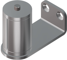 Klemmhalter zu Handgriffrohr für Türe