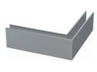 Geschweisste Geländerecke 90° Profil 137321 , 3 Seitig verschweisst , - INOXTECH-Handlauf-/Geländer-System