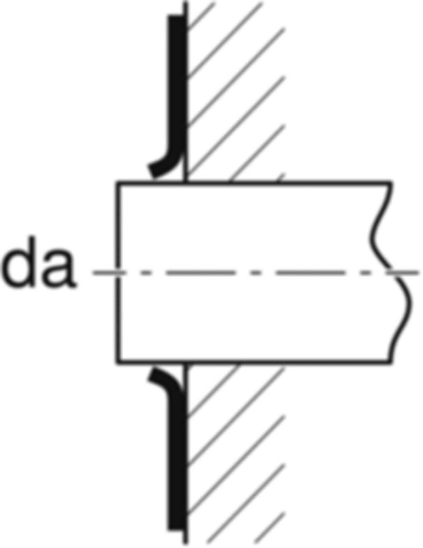 Abdichtscheibe EPDM für R1/2"-3/4" 601.812.00.1 - Geberit-Push Fit-Formstücke