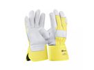 GEBOL Arbeitshandschuh Worker Pro Gr. 10.5, besonders robust aus Rindsvollleder - Arbeitsschutz