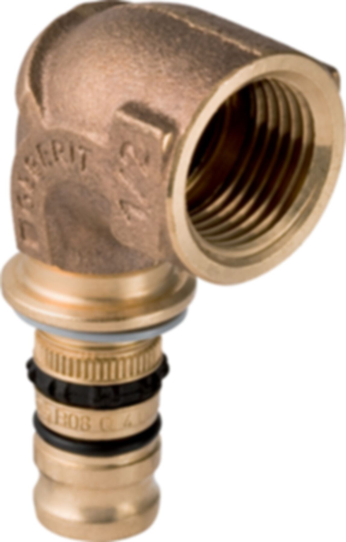 Übergangsbogen 90° m/IG 26mm- 1" 603.258.00.5 - Geberit-Mepla-Formstücke