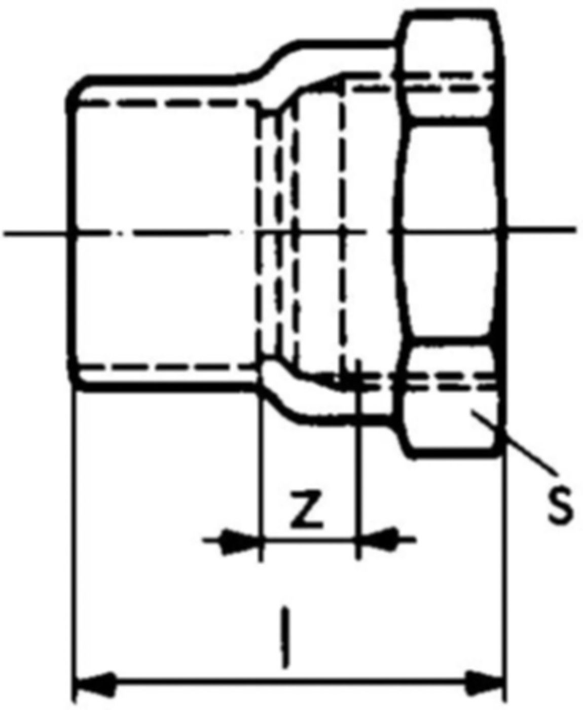 Löt-Übergang IG 7272 42-11/2" 767 272 037 - GF Lötfittings
