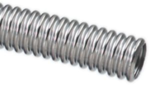 Edelstahlwellrohr AISI 316 DVGW / SVGW Rolle à 5m DN 12 d 15.8 mm - Eurotis Edelstahlwellrohr und Zubehör