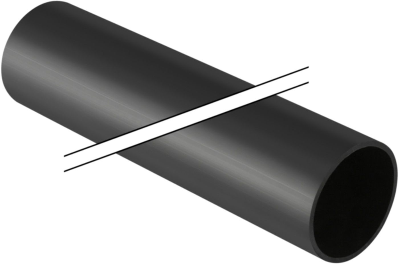 Rohr L=5m d 200mm 370.000.16.0 - Geberit-PE-Rohre