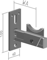 Konsole WA= 50mm 105/62-050 - SK Heizkörperkonsolen