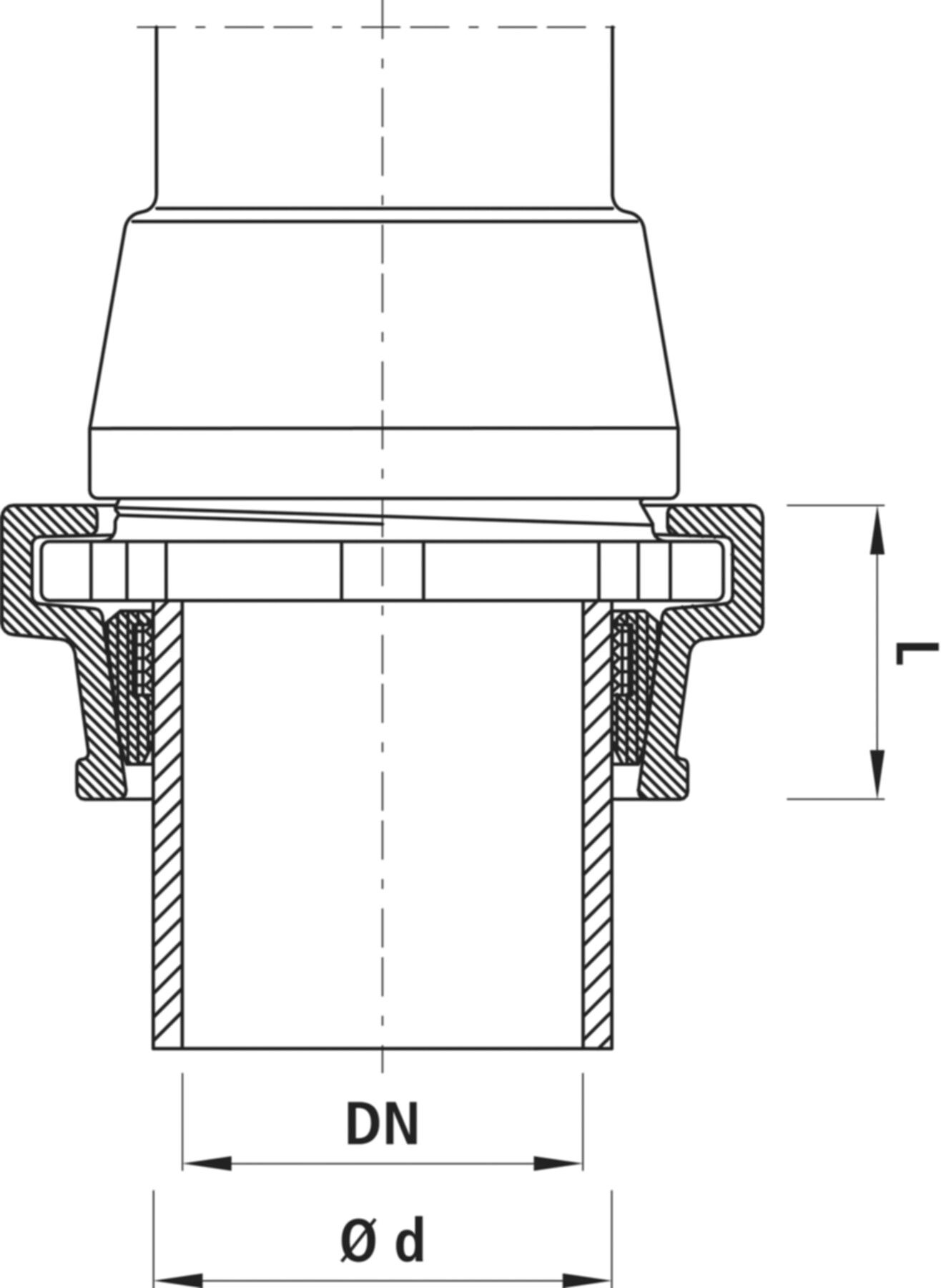 Schubsicherung für SM-Rohr 5800 DN 80 - Hawle Armaturen