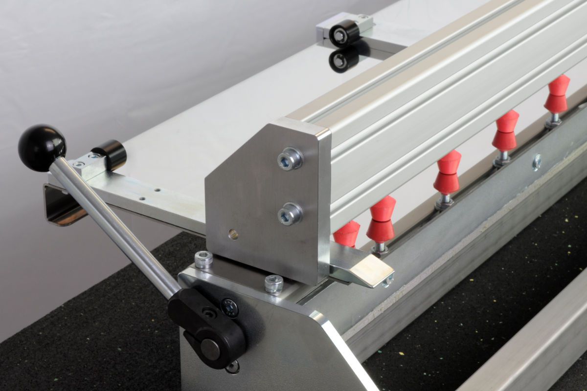 WUKO Rollenblechschere 1010 L=1 m , Ideal für die Baustelle , inkl. Meterzähle - Spenglerwerkzeuge