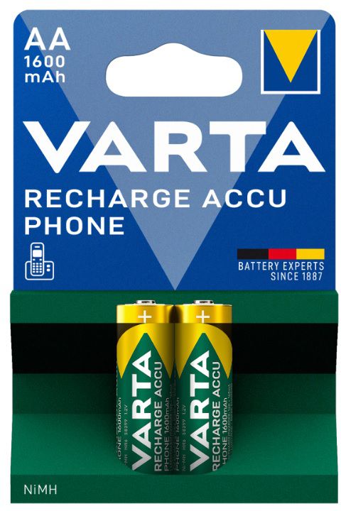 VARTA Batterie Accu Plus Ultra, Ni-H Mignon AA / T399 / Phone Power - Elektrozubehör
