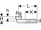 Anschlussbogen 90° Innenrundgewinde und Dichtung d 48mm - 60x1/8" 152.214.16.1 - Geberit-Sifon + Apparateanschlüsse
