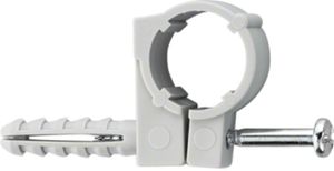 EF-COMBI Briden 10 mm grau 5 x 30 - Rohrschellen/Briden aus Kunststoff