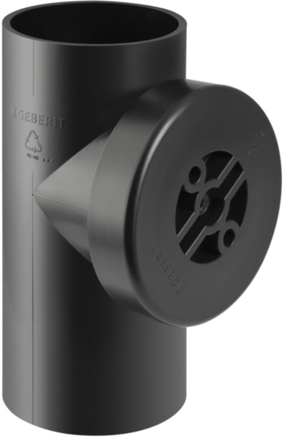Putzstück 90° 368.451.16.1 d 125/110mm - Geberit-PE-Formstücke