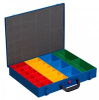 ALLIT Sortimentskoffer Euro Plus Pro M 44H-23, blau - Werkzeugkoffer,Sortimentskoffer,Behälter