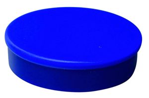 Haftmagnet, blau Ø 30mm, H= 8mm, Haftkraft 1000g - Heften, Schneiden