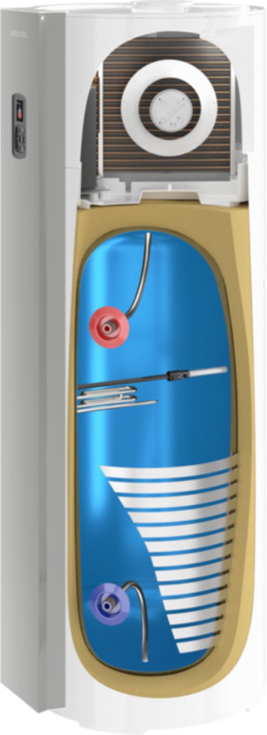 Wärmepumpenboiler Explorer Cozytouch V5 200L Standmodell 1716 x 600 x 651mm Wi-Fi 230 V - Atlantic-Wassererwärmer