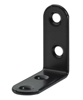 Hettich Stuhlwinkel schwarz, 40 x 40 x 15mm - Diverse Möbelbeschläge und Zubehör