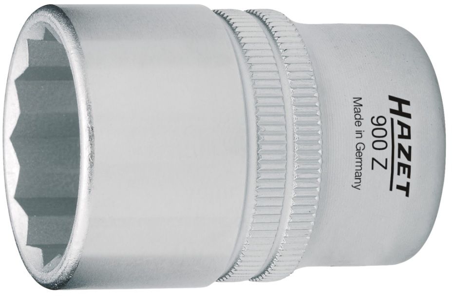 HAZET 6kt.-Steckschlüssel-Einsatz 900AZ-3/4", 1/2", L: 38,0mm, D: 26,8mm - Steck- und Drehmomentschlüssel