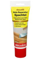 DECOTRIC Holz-Reparatur-Spachtel, gebrauchsf. 400 g, in Tube, für innen, naturbraun - Kleben