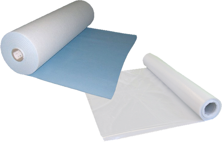 Baufolie transparent, aus Polyethylen 2000 x 0.20mm, Rolle à 50m - Bauwerkzeuge