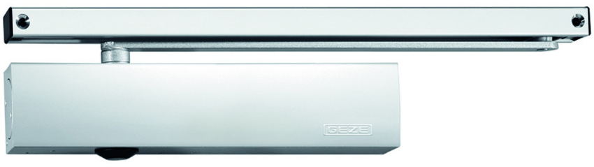 GEZE Türschliesser TS 5000S m. Schliessverz. silber, ohne Gleitschiene - Türöffner, Türschliesser, Türfeststeller
