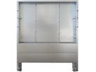 Verteilerschrank Blech-VK Swiss 900 760 x 875 x 115 mm feuerverz. - BKK Verteilerkasten
