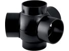 Mehrfach-Abzweig 3-teilig 135° d 75/ 75mm 365.600.16.1 - Geberit-PE-Formstücke
