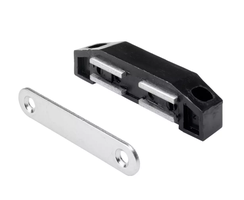 Hettich Magnetschnäpper schwarz, 75 x 19mm, Haltekraft 8kg, à 2 Stk - Diverse Möbelbeschläge und Zubehör