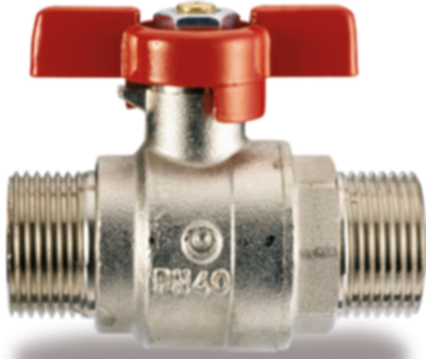 m/Schmetterlingsgriff AG/AG 3/4" 47/A - HTP Kugelhahnen