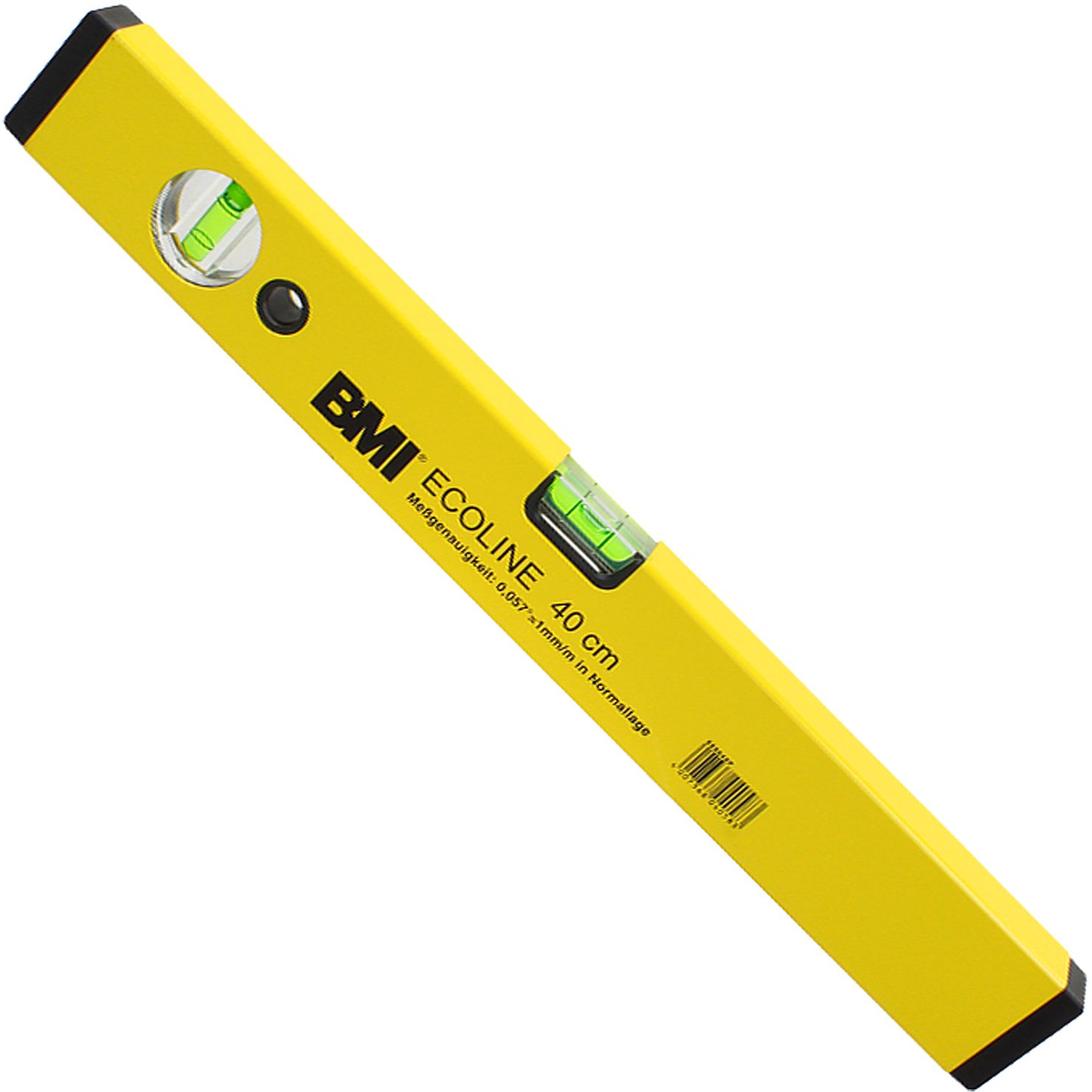 BMI Wasserwaage Ecoline 689/30 30cm, glatt, Messgenauigkeit 1mm/m - Nivellieren