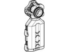 Doppeldose 90° 20mm-1/2"-16mm mit MasterFix 652.685.00.3 - Geberit FlowFit-Rohre/Formstücke
