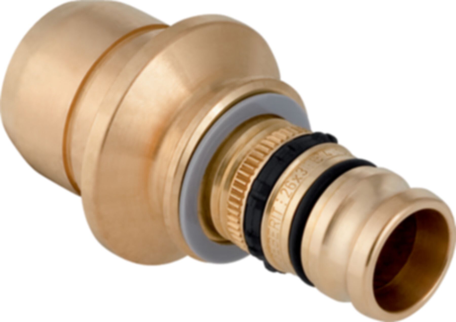 Verteiler-Steckübergang 653.444.00.1 28mm-32mm auf Mepla - Geberit-Push Fit-Formstücke