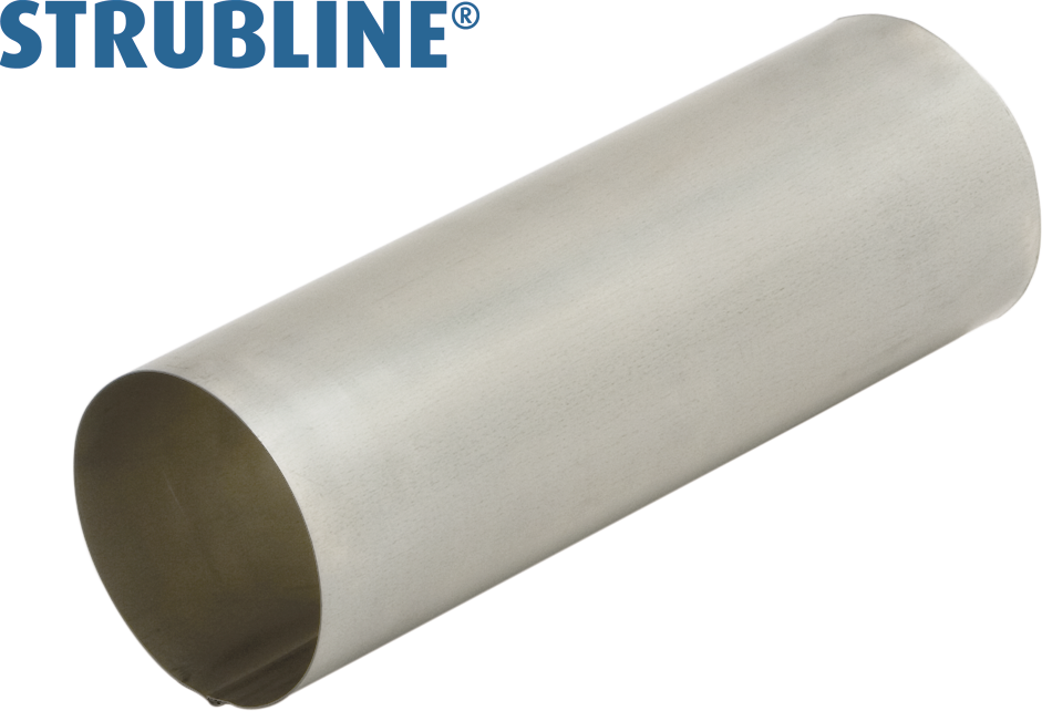 Ablaufrohre gef. a 1 M 100 mm 200 "Strubline" - Verzinkte Spenglereihalbfabrikate