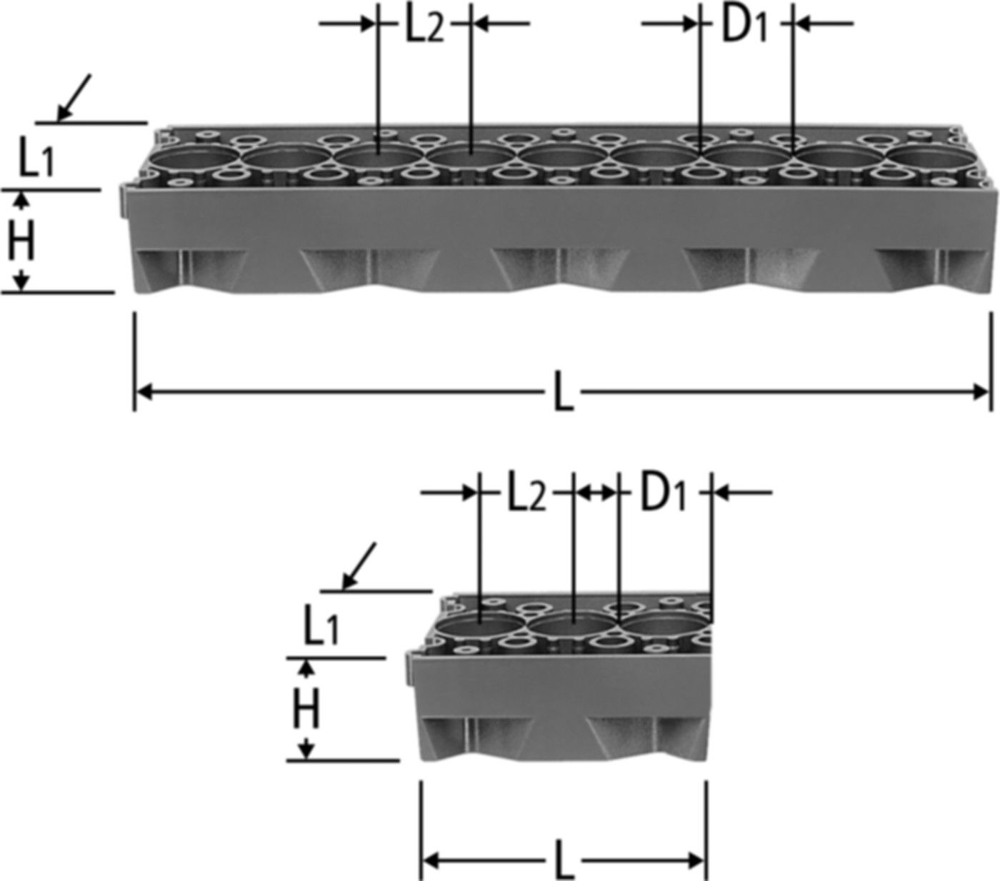 Einlegebalken NUSSBAUM Optiflex