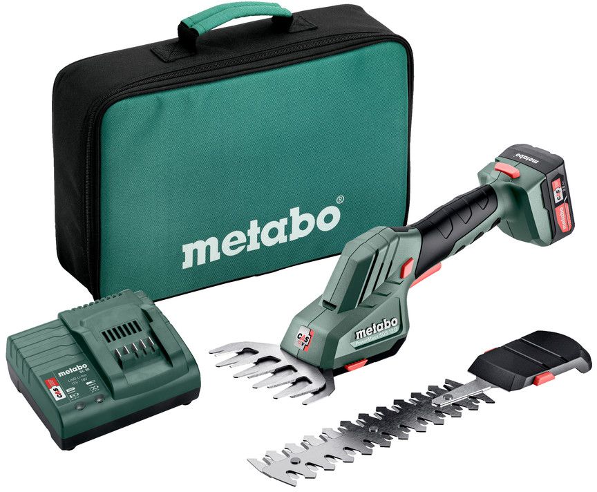 Akku- Strauch- und Grasschere SGS 12 Q 12V, PowerMaxx - Metabo Elektrowerkzeuge