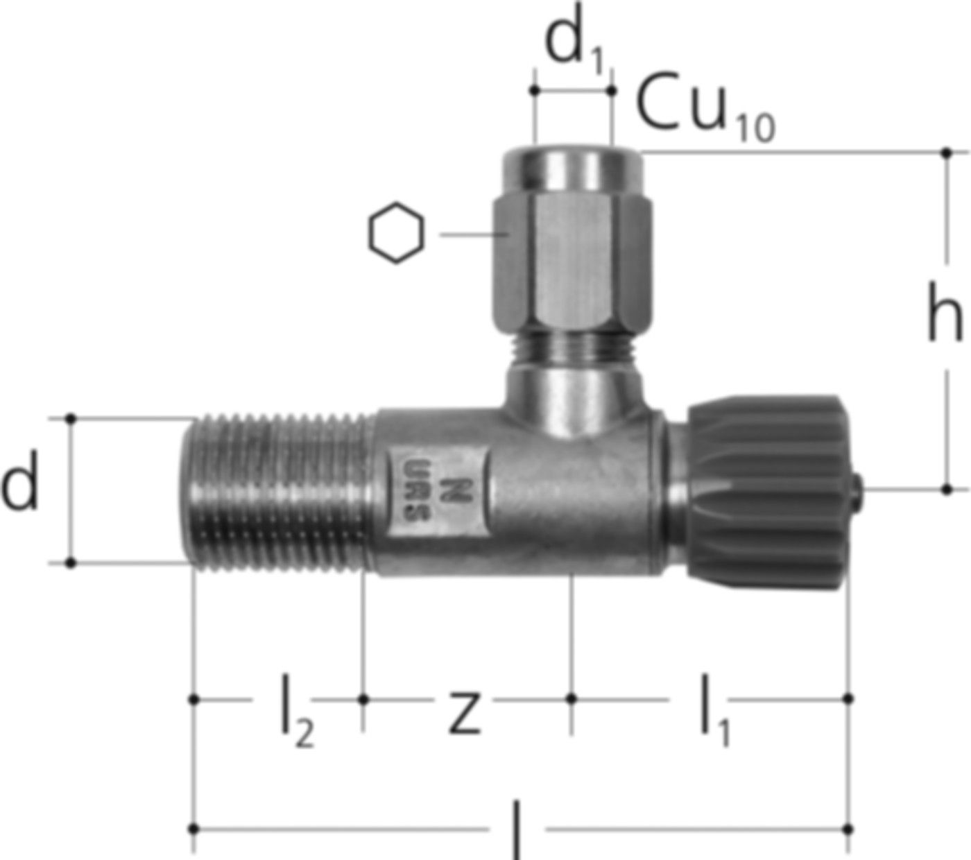 Eckabsperrventil 3/8" 8250.160 - JRG Armaturen