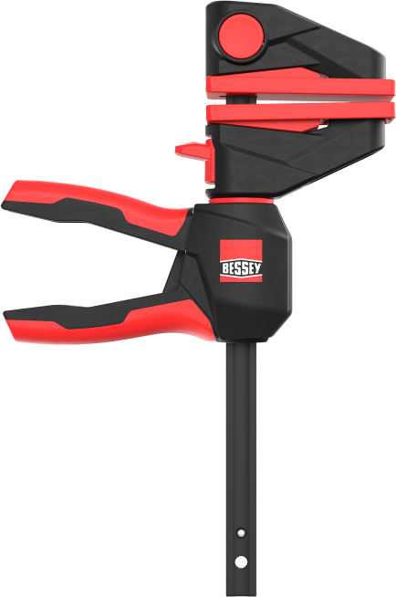 BESSEY Einhandzwinge EZ360M-15, 150/40 Griff 360° drehbar, 12-stufig - Bauwerkzeuge