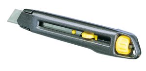 STANLEY Klingenmesser, "Interlock" Klinge 9,5mm, Zink-Druckguss, 0-10-095 - Heften, Schneiden
