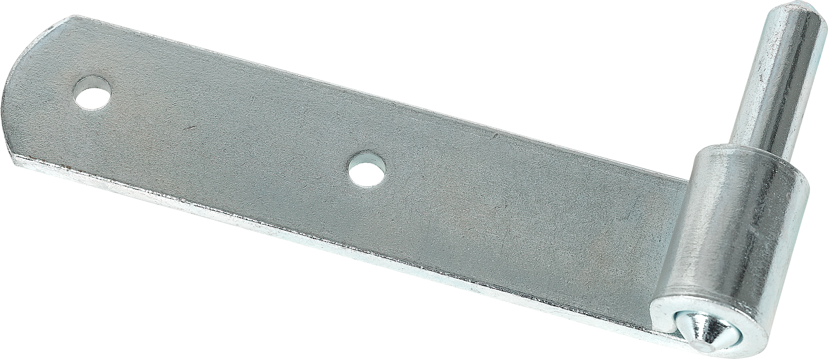 SANER Futterkloben, für Doppelläden, links ø11mm, 130x30mm, verzinkt - Jalousiebeschläge