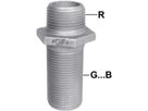 Langgewinde-N. 534 V 1" 770 534 206 - GF verz. Tempergussfittings