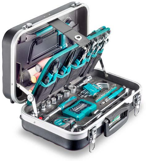 TECHNOCRAFT ABS-Werkzeugkoffer Pro Mini 109 3/8" , im Kunststoffkoffer - Werkzeugkoffer,Sortimentskoffer,Behälter