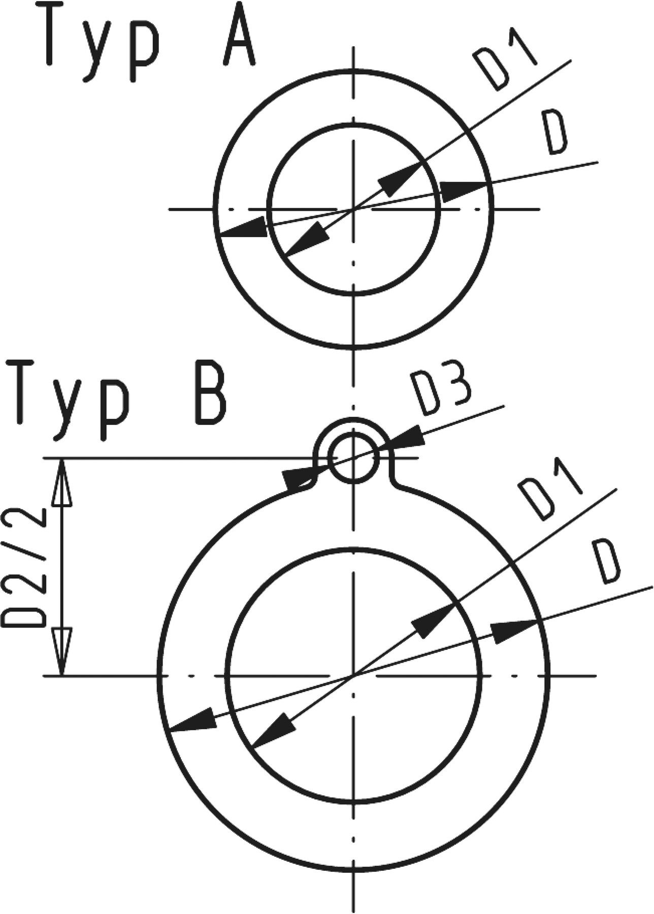 Flachdichtung z/Bundbuchsen 63 mm 748 400 311 - GF Hart PVC-U Formstücke