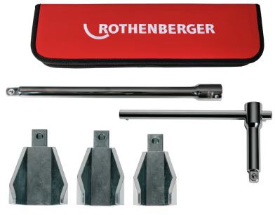 ROTHENBERGER Standhahnmutternschlüssel 100110, SW 32-36-47mm - Sanitärwerkzeuge