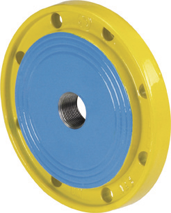 Gewindeflansch Gas PN 5 8105 DN 150 - 1 1/4" IG - Hawle Flanschformstücke