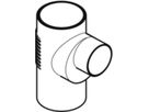 Abzweig 88.5° d160/160mm 315.148.14.1 - Geberit-PE-Silent-Formstücke
