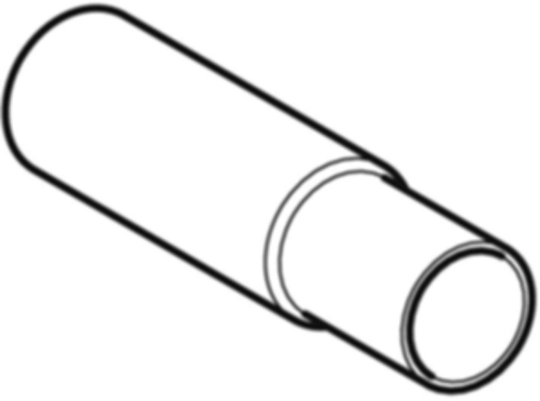 Übergang 28mm - 33.7mm 12415 mit Anschweiss- und Einschubende - Mapress-Heizungs-Formstücke