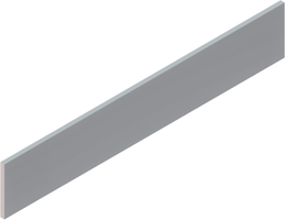 Trennplatte/LED zu Ganzglasvordach Alu Flach 35 x 3 mm EN-AW 6060 AlMgSi0.5 - INOXTECH-Handlauf-/Geländer-System