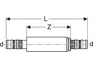 Langkupplung 16mm 601.575.00.5 - Geberit-Mepla-Formstücke
