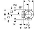 Eckabzweig 90° 367.320.16.1 d 110/ 63mm - Geberit-PE-Formstücke
