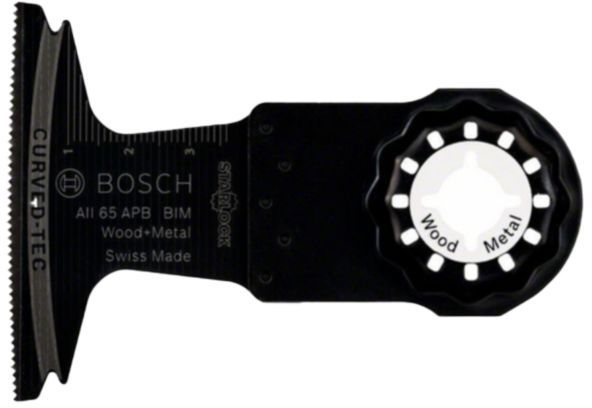 Tauchsägeblatt AII 65 APB Holz + Metall 65/40mm, BIM, Starlock, 2 608 661 781 - Bosch Maschinenzubehör